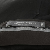 Alexander McQueen trousers in black