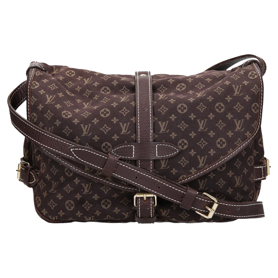 Louis Vuitton Saumur in Marrone