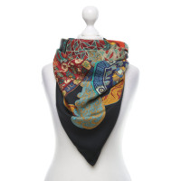 Hermès Silk scarf "Art of Steppes"