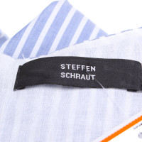 Steffen Schraut Top met streeppatroon