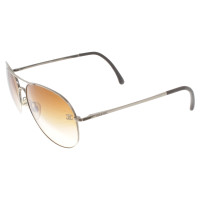 Chanel Aviator sunglasses in brown
