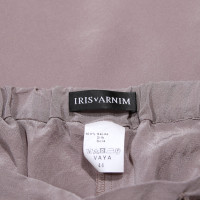 Iris Von Arnim Trousers Silk in Taupe