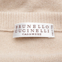 Brunello Cucinelli Pull en cachemire beige