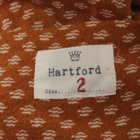 Hartford Kleid in Braun/Creme