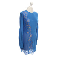 Stella McCartney Kleid aus Seide in Blau
