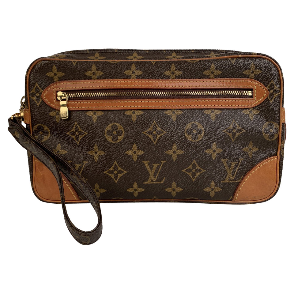 Louis Vuitton Marly aus Canvas in Braun