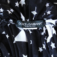 Dolce & Gabbana Jurk met sterpatroon