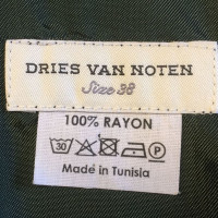 Dries Van Noten Jupe Dries Van Noten verte T.38