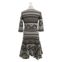 Matthew Williamson Robe en maille multicolore