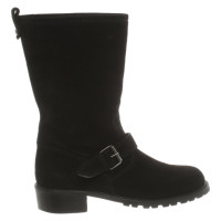 Giuseppe Zanotti Bottes en Cuir en Noir