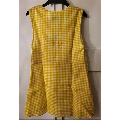 Paul Smith Kleid aus Baumwolle in Gelb