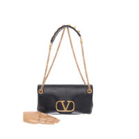 Valentino Garavani Stud Sign Bag aus Leder in Schwarz