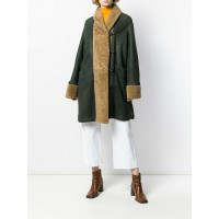 Romeo Gigli Jacket/Coat Fur in Green