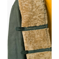 Romeo Gigli Jacket/Coat Fur in Green