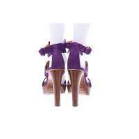 Ralph Lauren Purple Label Sandals Leather in Violet