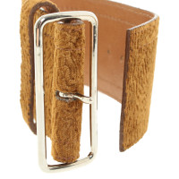 Dries Van Noten Armband Leer in Bruin