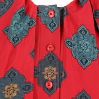 Jean Louis Scherrer Dress Silk in Red