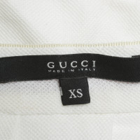 Gucci Rock aus Baumwolle in Weiß
