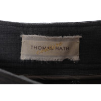 Thomas Rath Trousers Wool in Grey