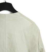 Hermès Veste/Manteau en Cuir en Gris