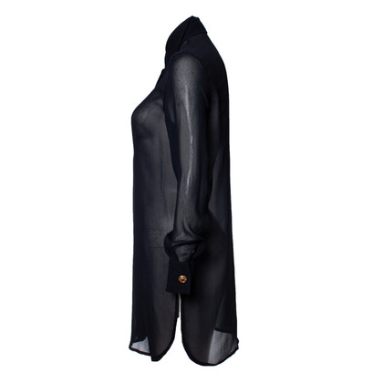 Gianni Versace Top Silk in Black
