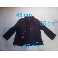 Krizia Jacket/Coat Cotton in Blue