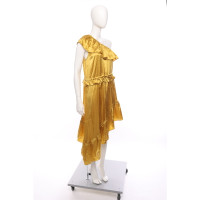 Birgitte Herskind Kleid aus Seide in Gelb
