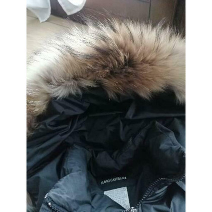 Flavio Castellani Jacket/Coat Fur in Black