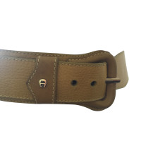 Aigner leather belt