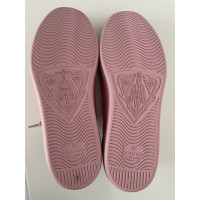 Gucci Chaussures de sport en Cuir en Rose/pink