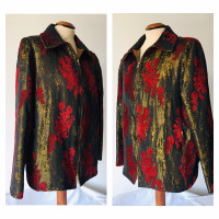 Emanuel Ungaro Jacket/Coat Cotton in Brown