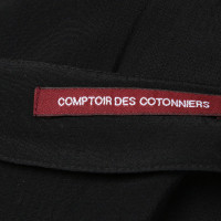 Comptoir Des Cotonniers Robe en Viscose en Noir