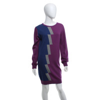 Balenciaga Knit dress in tricolor