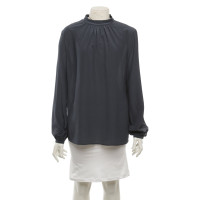 0039 Italy Blouse in blue-grey