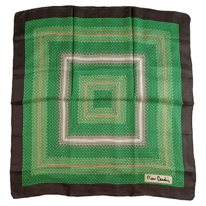 Pierre Cardin Schal/Tuch aus Seide in Grün