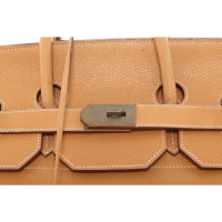 Hermès Birkin HAC 60 Leather in Brown