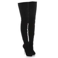 Christian Louboutin Thigh high boots suede