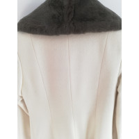 Cinzia Rocca Jacket/Coat Wool in Cream