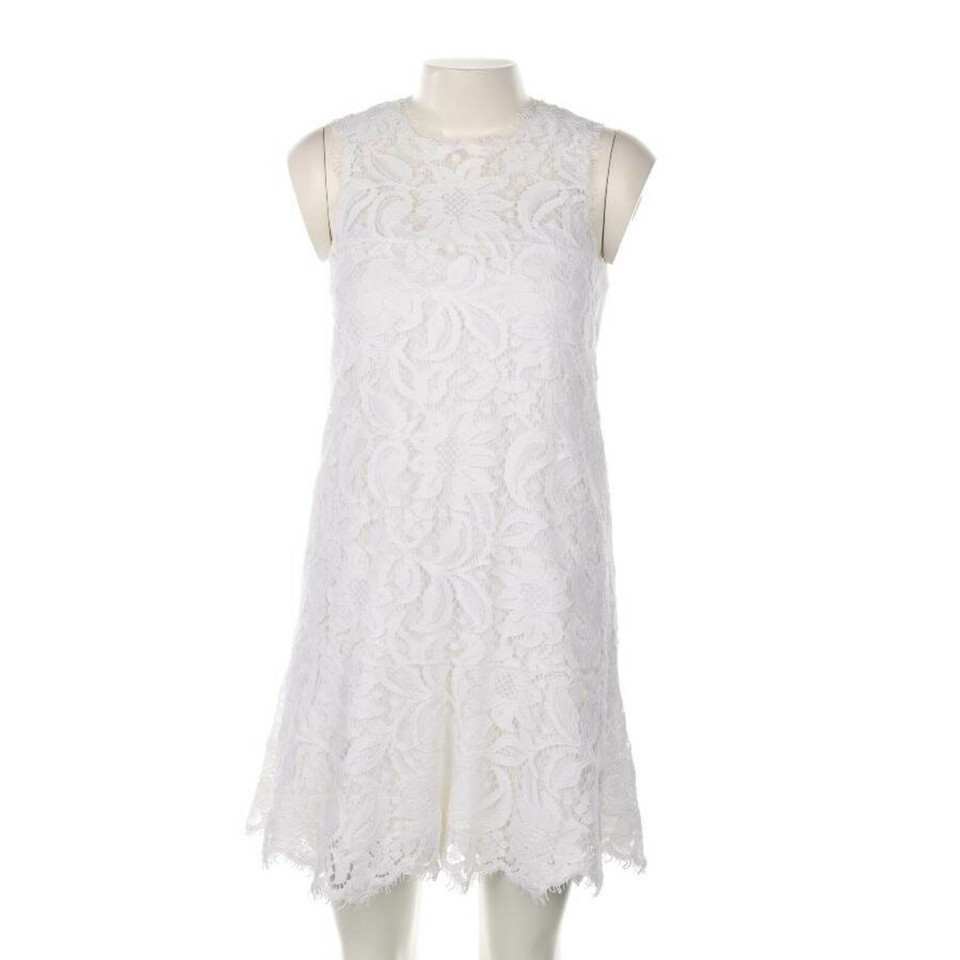 Ermanno Scervino Robe en Coton en Blanc