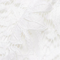 Ermanno Scervino Robe en Coton en Blanc