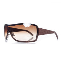 Chanel Sunglasses Leather in Brown