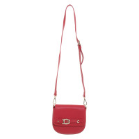 Aigner Sac à bandoulière en Cuir en Rouge