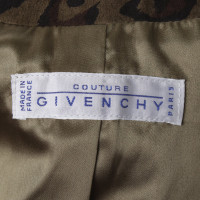 Givenchy Leren jas met dierenprint