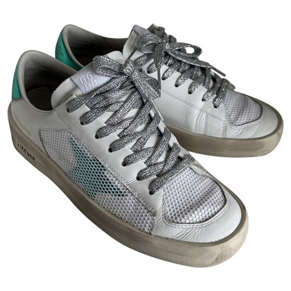 Golden Goose Trainers Leather in White