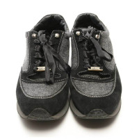 Luis Trenker Sneakers aus Leder in Schwarz