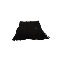 Saint Laurent Schal/Tuch aus Wolle in Schwarz