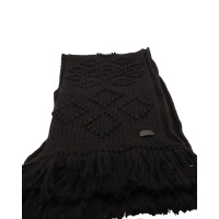 Saint Laurent Schal/Tuch aus Wolle in Schwarz