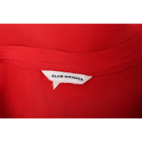 Club Monaco Top Silk in Red