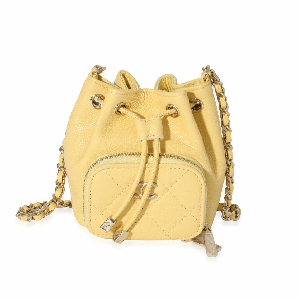 Chanel Shoulder bag Leather in Yellow