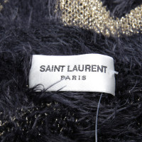 Saint Laurent Top en Noir